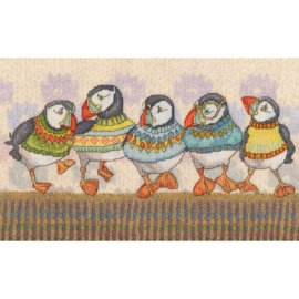 Borduurpakket Emma Ball - A Fair Isle Flock - Bothy Threads    bt-xeb01
