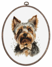 Borduurpakket The Yorkshire Terrier - Luca-S     ls-bc228