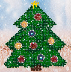 Diamond Dotz Christmas Tree - Needleart World    nw-dd02-036