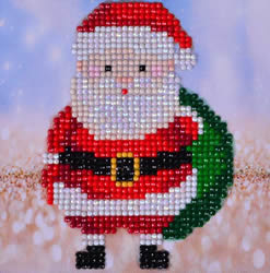 Diamond Dotz Santa Claus Sack Picture - Needleart World    nw-dd02-029