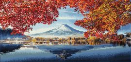 Diamond Squares Autumn View - Needleart   nw-dq13-005