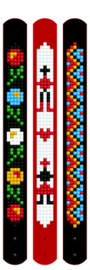 Diamond Dotz Dotzies 3 Bracelets Multi Pack - Ethnic - Needleart World    nw-dtz11-009