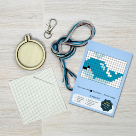 Borduurpakket Matchbox Have a Whale of a Time - ckc-mb-009