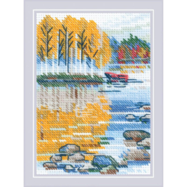 Borduurpakket By the Lake - RIOLIS     ri-2328