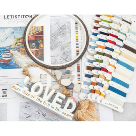 Borduurpakket Harbor Breeze - Leti Stitch     leti-l9986