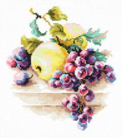 Borduurpakket Grapes and apples - Chudo Igla (Magic Needle)    ci-050-005