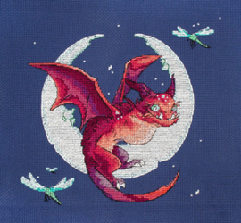 Borduurpakket Dragon - Leti Stitch      leti-l8800