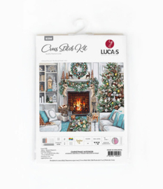 Borduurpakket Christmas Interior - Luca-S  ls-b2394