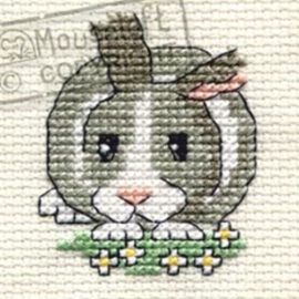 Borduurpakket Daisy Rabbit - Mouseloft    ml-004-l04