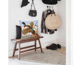 Kussen borduurpakket Pheasant - Collection d'Art   cda-5443