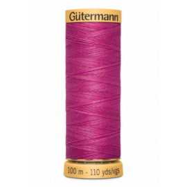 Natuurzuivere katoen 100 meter C Ne 50 / fuchsia 2955