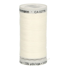 Gutermann naaigaren cotton 30 / 300 meter  1001 / wit
