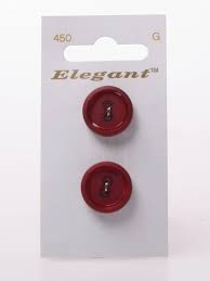 Knopen Elegant - Bordeaux Rood / 450