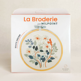Vrij borduren pakket White Dream - Milpoint     mil-e1-020k