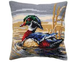 Kussen borduurpakket Mandarin Drake - Collection d'Art   cda-5447