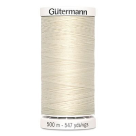 Gütermann /  500 meter / 802 / Ecru
