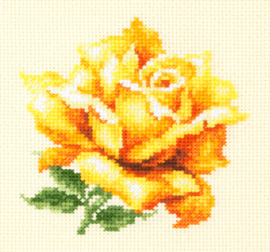 Borduurpakket Yellow Rose - Chudo Igla    ci-150-005