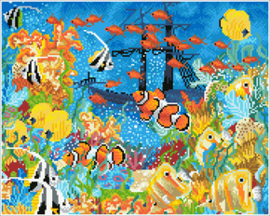 Simply Dotz Underwater Paradise - Needleart World  nw-sd08-407