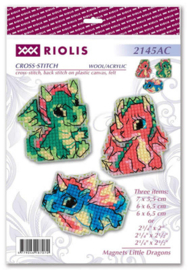 Borduurpakket Magnets Dragons - RIOLIS   ri-2145