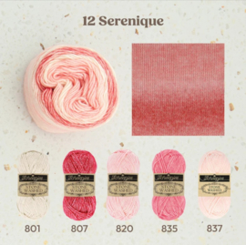 Stone washed flow XL Beige Roze 12 / Serenique