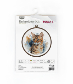 Borduurpakket The Bengal Cat - Luca-S    ls-bc210