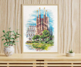 Borduurpakket Sagrada Familia - RIOLIS   ri-2098