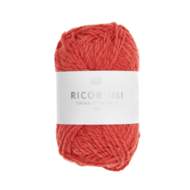 Ricorumi Twinkly Twinkly - 25g - 57,5m - rood 009