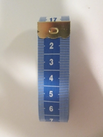 Centimeter Blauw/wit 150 centimeter