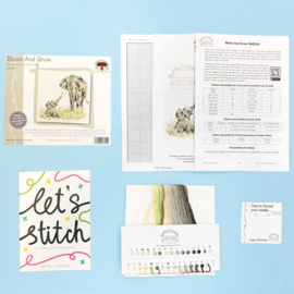 Borduurpakket Hannah Dale - Bloom And Grow - Bothy Threads     bt-xhd155