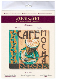 Kralen borduurpakket Mocha - Abris Art    aa-amb-057