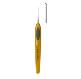Clover Softgrip Touch haaknaald staal 1.25mm / CL 1022