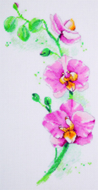 Borduurpakket Orchid - PANNA    pan-1887-c
