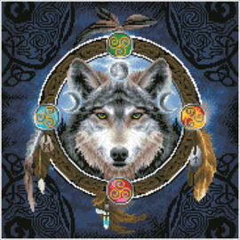 Diamond Dotz Celtic Wolf Guide - Needleart World    nw-dd12-049