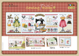 Borduurpakket Sewing Room - The Stitch Company    tsck-sog030a