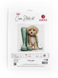 Borduurpakket For a Walk - Luca-S      ls-b1426