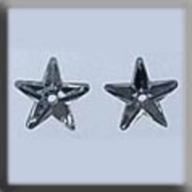Glass Treasures Sm 5 Pointed Star-Crystal Bright - Mill Hill   mh-12165