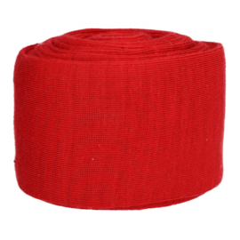 Manchetten band acryl / rood / 722