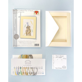Borduurpakket Hannah Dale - On The Lookout For A Party - Bothy Threads      bt-xgc54-tp