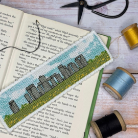 Borduurpakket Bookmark - Stonehenge - ckc-bm-001
