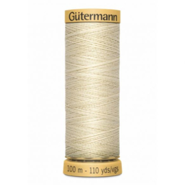 Natuurzuivere katoen 100 meter C Ne 50 / beige 429