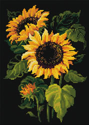 Diamond Mosaic Sunflowers - RIOLIS    ri-am0006