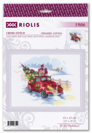 Borduurpakket To the Holidays  - RIOLIS    ri-1906