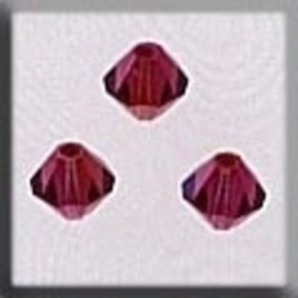 Crystal Treasures Rondele-Champagne Fuschia - Mill Hill mh-13063