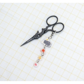 Scissors Chain Twinkle Kitty - Leti Stitch     leti-3101