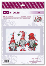 Borduurpakket Gnomes - RIOLIS     ri-2171