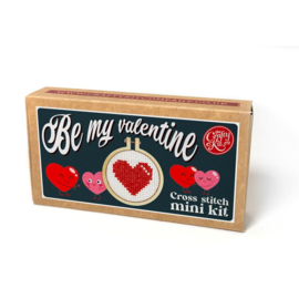 Borduurpakket Matchbox Be My Valentine - ckc-mb-004