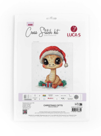 Borduurpakket Christmas Gifts - Luca-S     ls-b1419
