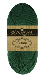 Scheepjes Catona 50 gram /  095 Ivy - Donker Groen