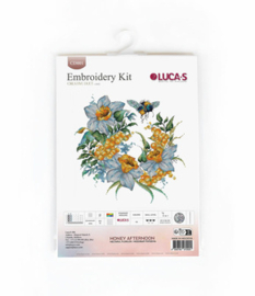 Borduurpakket Honey Afternoon - Luca-S     ls-cd001