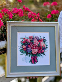 Borduurpakket Fruitful Bouquet - RIOLIS    ri-2230